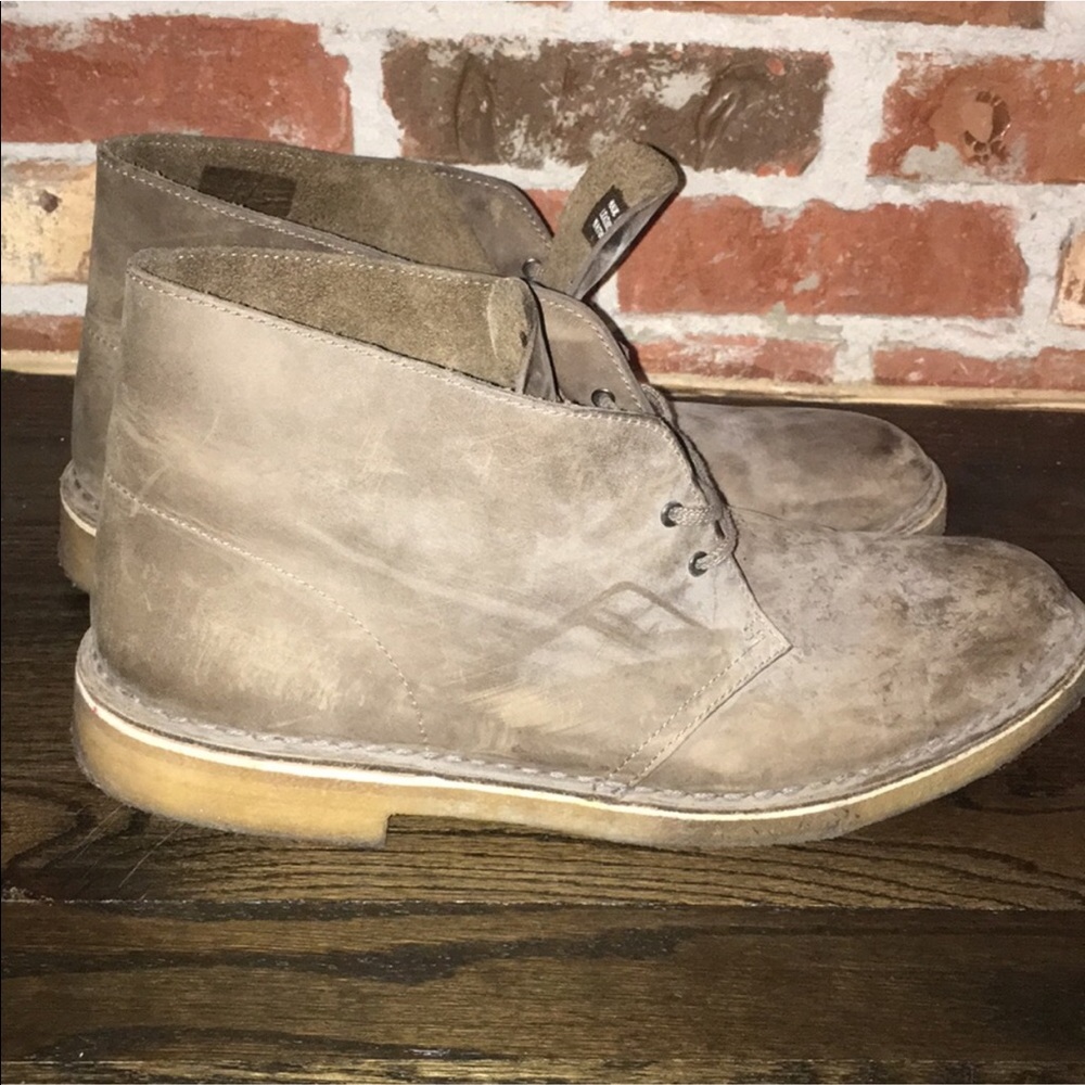 Clark’s men’s grey desert boot size 13